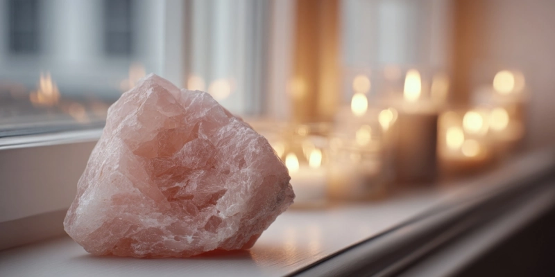 mini. Kwarc różowy i rytuały pełni księżyca – praca z emocjami i energią serca